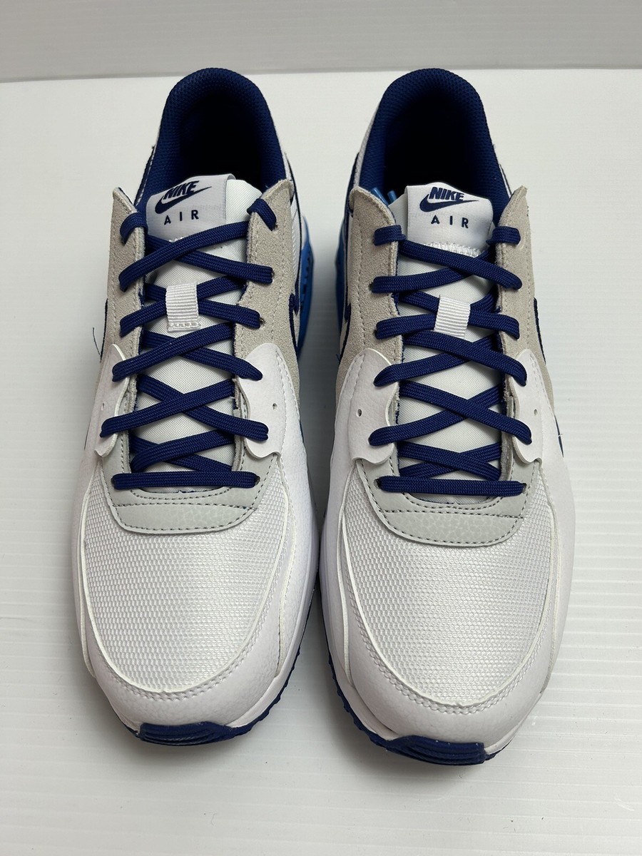 Size 10 - Nike Air Max Excee White Deep Royal Blue for sale  display picture 1