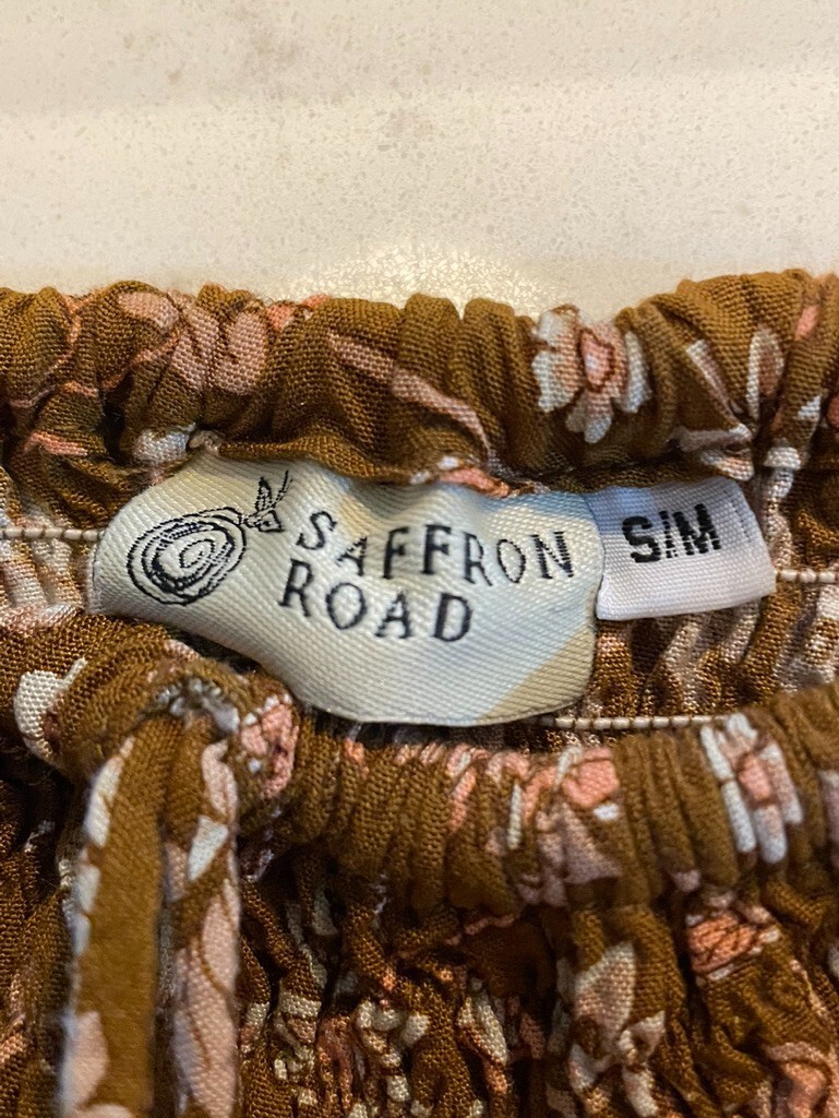 Saffron Road Tangerine Dream Harper Midi Dress S/M (fits 812) eBay