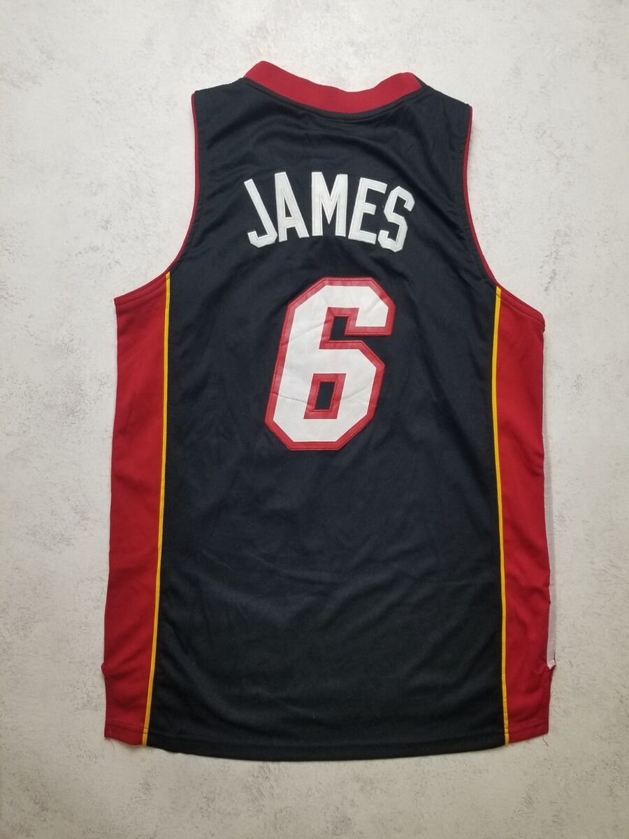 LeBron James Miami Heat Adidas Jersey Swingman Black NBA LeBron James Miami Heat Adidas Jersey Swingman Black NBA