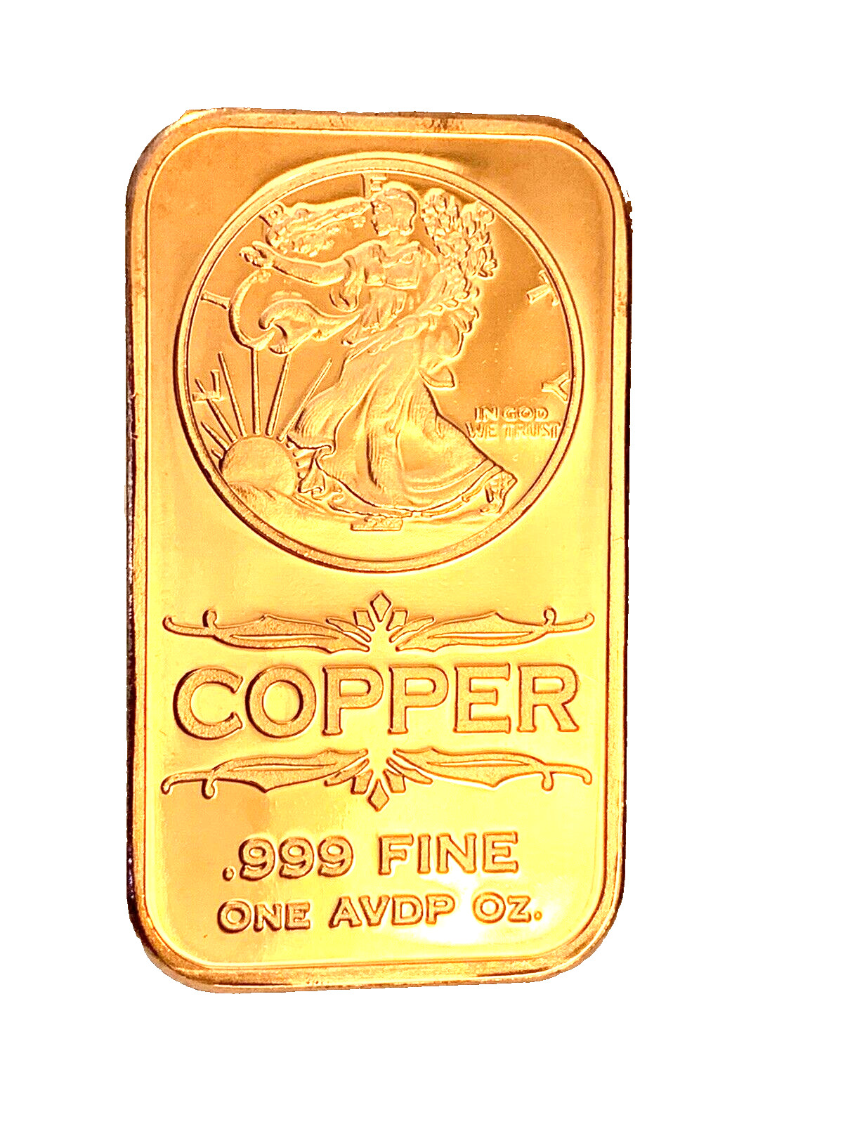 1 Ounce Pure Gold Bar 24k Tyrannosaurus Rex (TRex) 1 OZ .999 Fine Copper  Round Bullion Roll Tube Copper Bullion