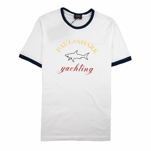 Shark Yachting Logo Ringer T-shirt 