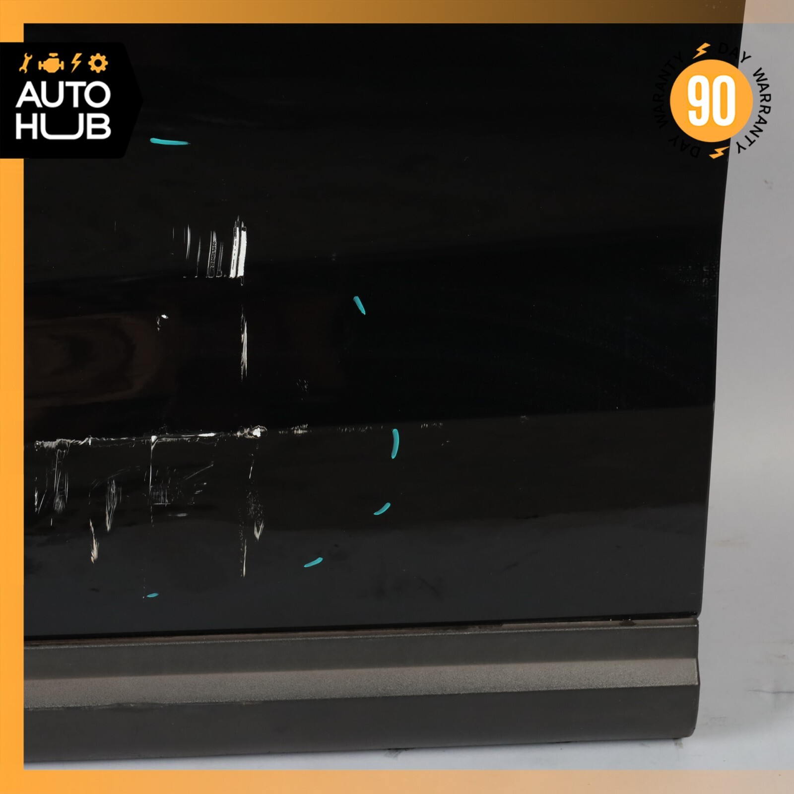 17-22 Maserati Levante S M161 Front Left Driver Side Door Shell Black OEM 26k