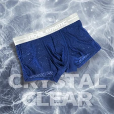 Mesh Breathable Boxer Briefs Men Panties Modal Underwear Sexy Boxer Shorts