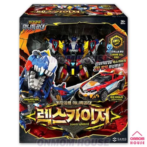 Miniforce Dinoid REX KAISER Transformer Robot Toy 2025 - Picture 2 of 9