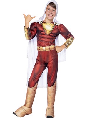 Offizielles Shazam Kostüm für Jungen (Warner Bros) Funidelia