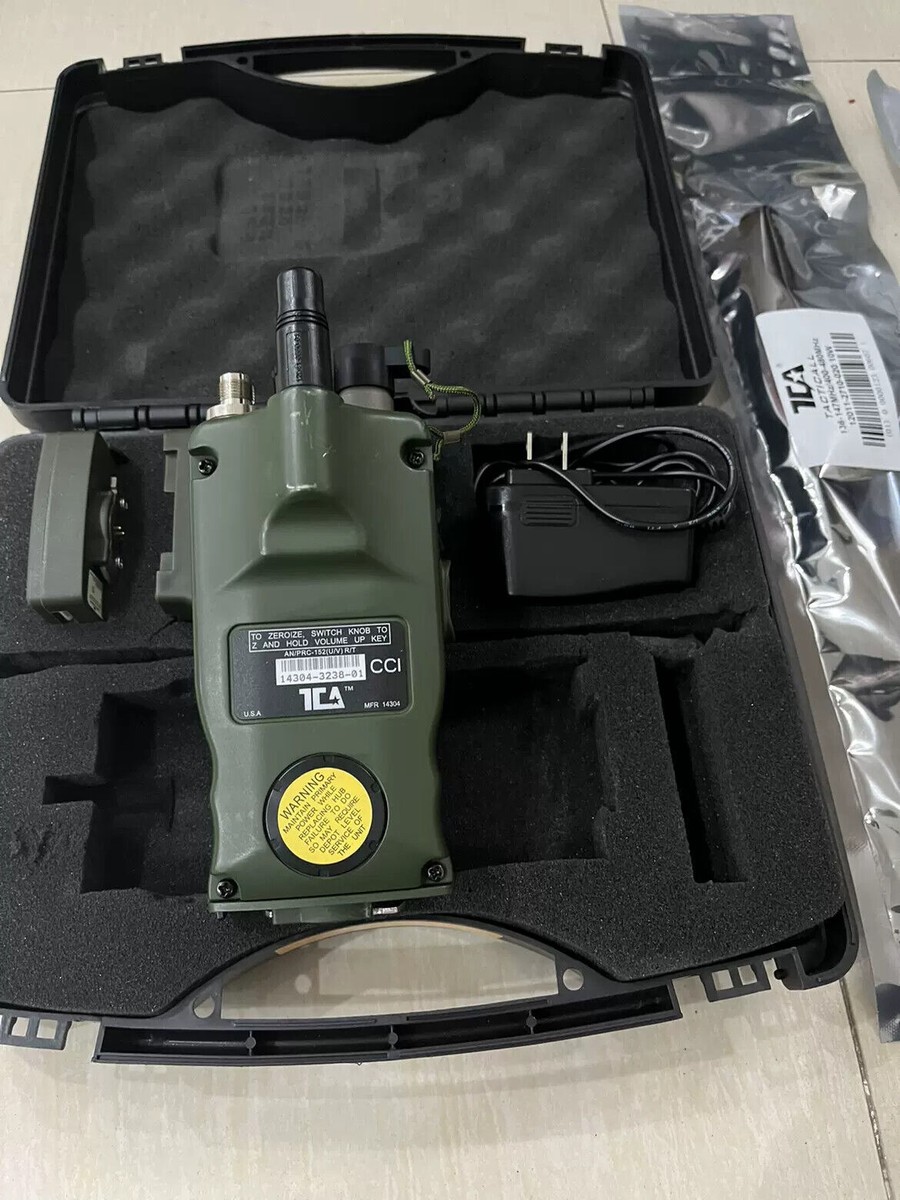 Radio Militaire TCA PRC-152A + Casque Comtac III – Coque Aluminium, Version Standard 2024
