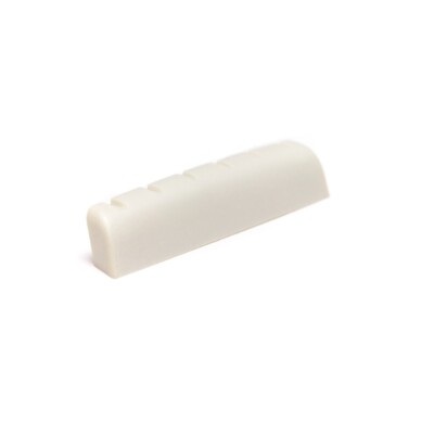 GRAPHTECH PQ-M600-L0 - Acoustic Guitar Nut, Angled Bottom, Slotted, Lefthand Ver
