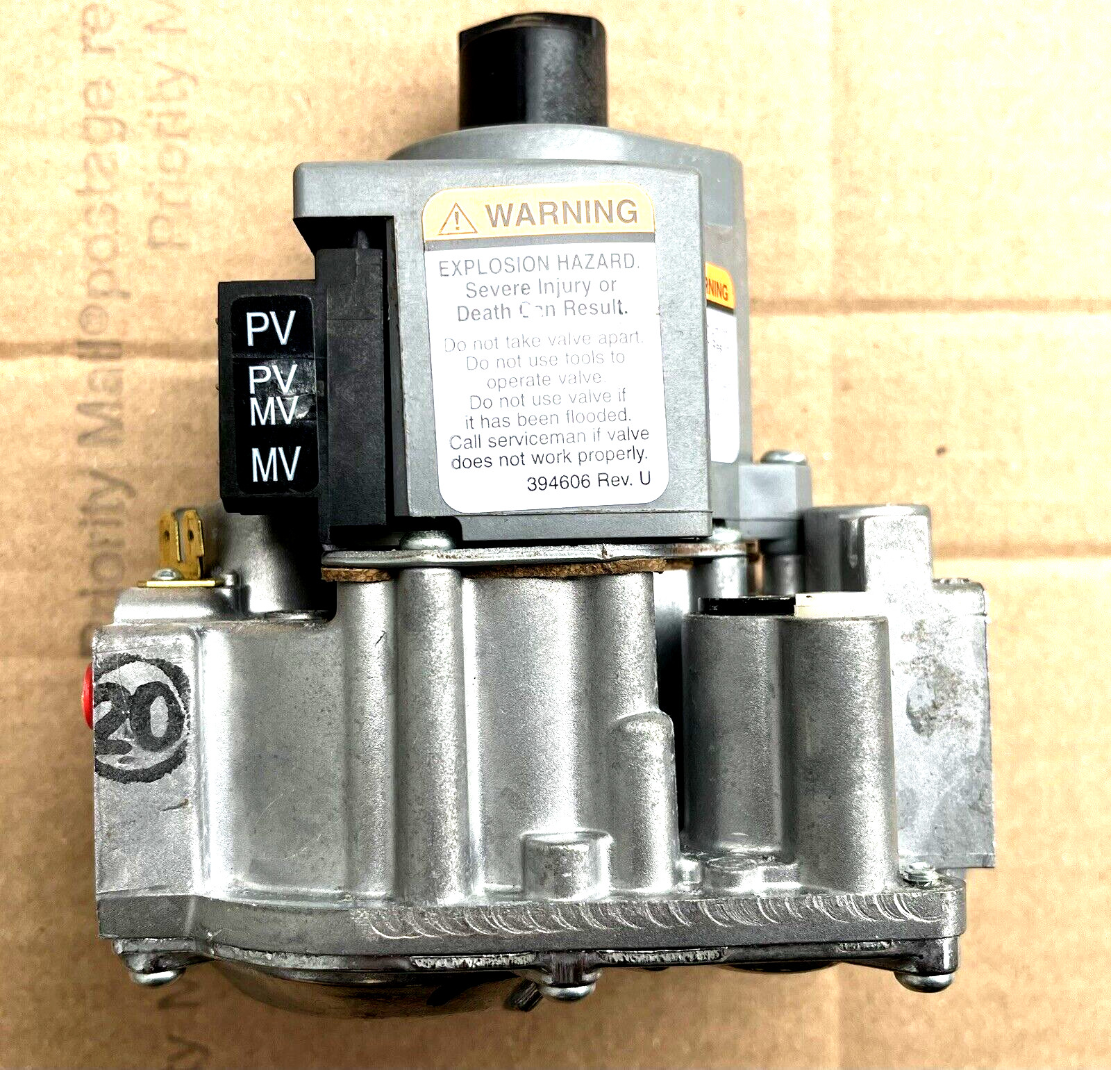 Propane Gas Valve Rheem Raypak Honeywell  Vr8345 Electronic 