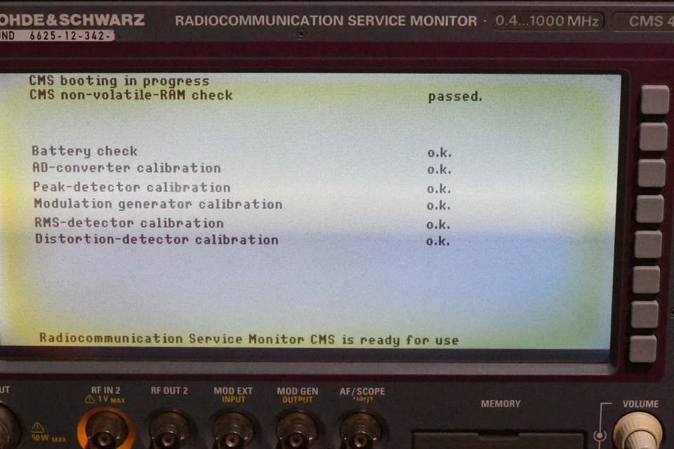 Rohde & Schwarz CMS 42y CMS57 B22,B34,B49 Funkmessplatz Avionik - Mwst - Immagine 2 di 4
