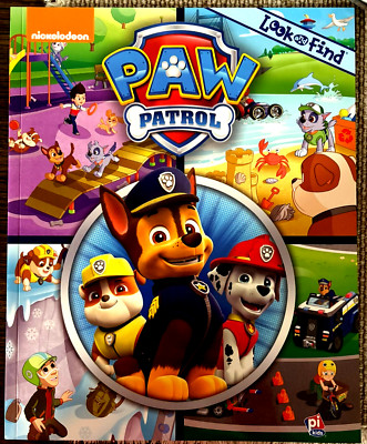 Nickelodeon Pre-K to K Paw Patrol Look and Find Paperback Workbook NEW!