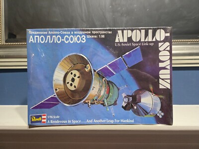 Revell Apollo-Soyuz U.S. - Soviet Space Link-up Kit H-1800 ~ Sealed New in Box