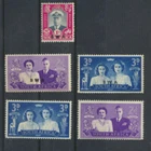 Royal Family 1947 Visit to South African and South West Africa Mint NH Set of 5