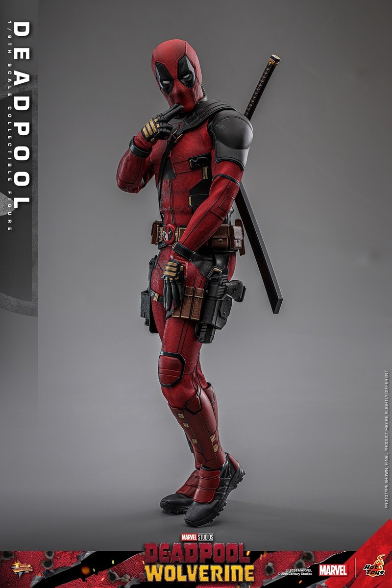 HotToys HT 1/6 MMS746B Deadpool and Wolverine Collection HotToys HT 1/6 MMS746B Deadpool and Wolverine Collection