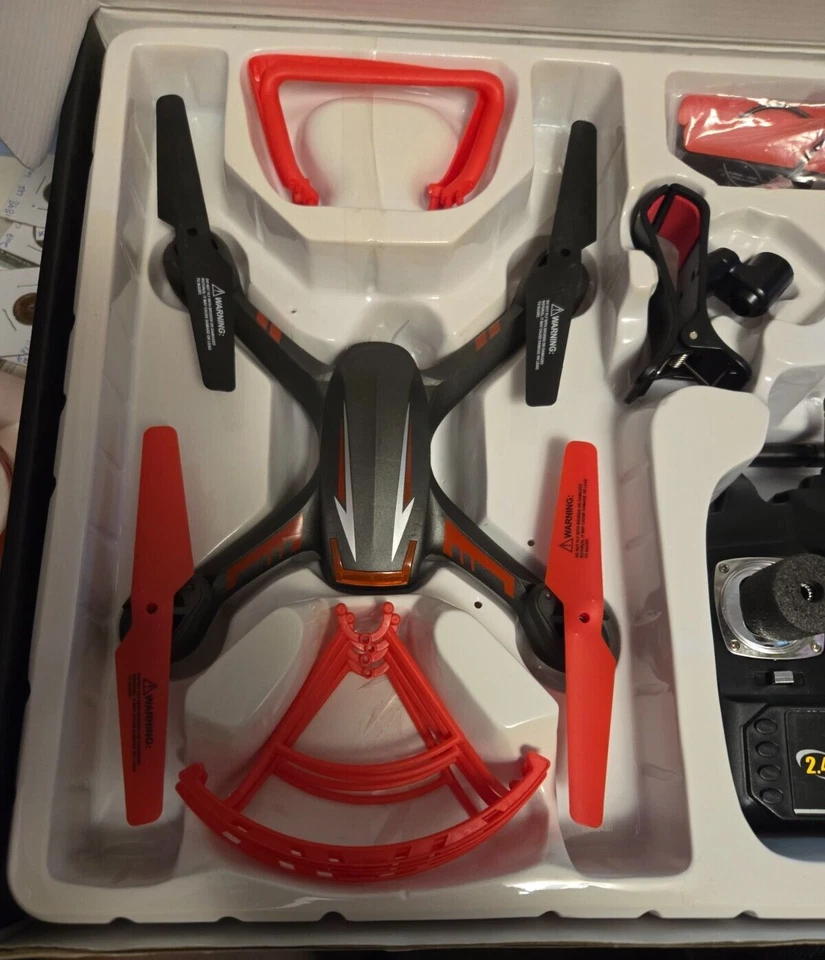 SYMA SkyThunder RC D550WH Drone With HD 720P Camera included - Image 3 of 4