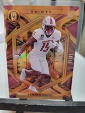 Kawaan Baker Rookie Rose Gold 25/25 2021 Panini Gold Standard Football