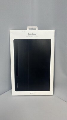 Samsung Galaxy Tab S8+ / Tab S7+ Book Cover - Original Hülle Tablet - Schwarz
