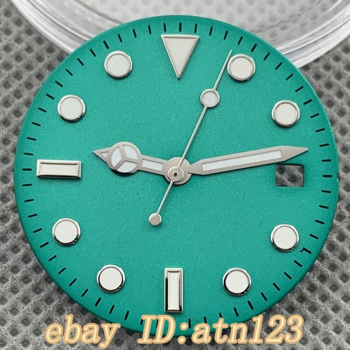 29mm Sterile watch dials and hands Fit NH35 NH36 ETA 2824 2836 Miyota 8215 821A - Picture 2 of 12