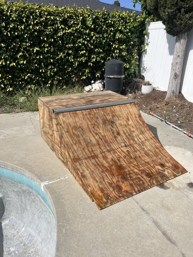 skateboard ramp used