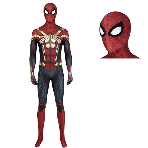 Spider-Man No Way Home Jumpsuit Cosplay Zentai Suit Halloween Cos Costume Props