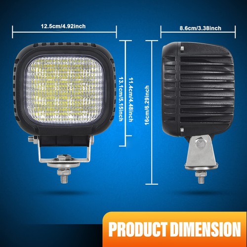 10X 48W Cree LED Arbeitsscheinwerfer 12V24V Auto Strahler Traktor Scheinwerfer - Bild 5 von 21