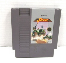 Vintage NINTENDO NES JACKAL Video Game Cartridge