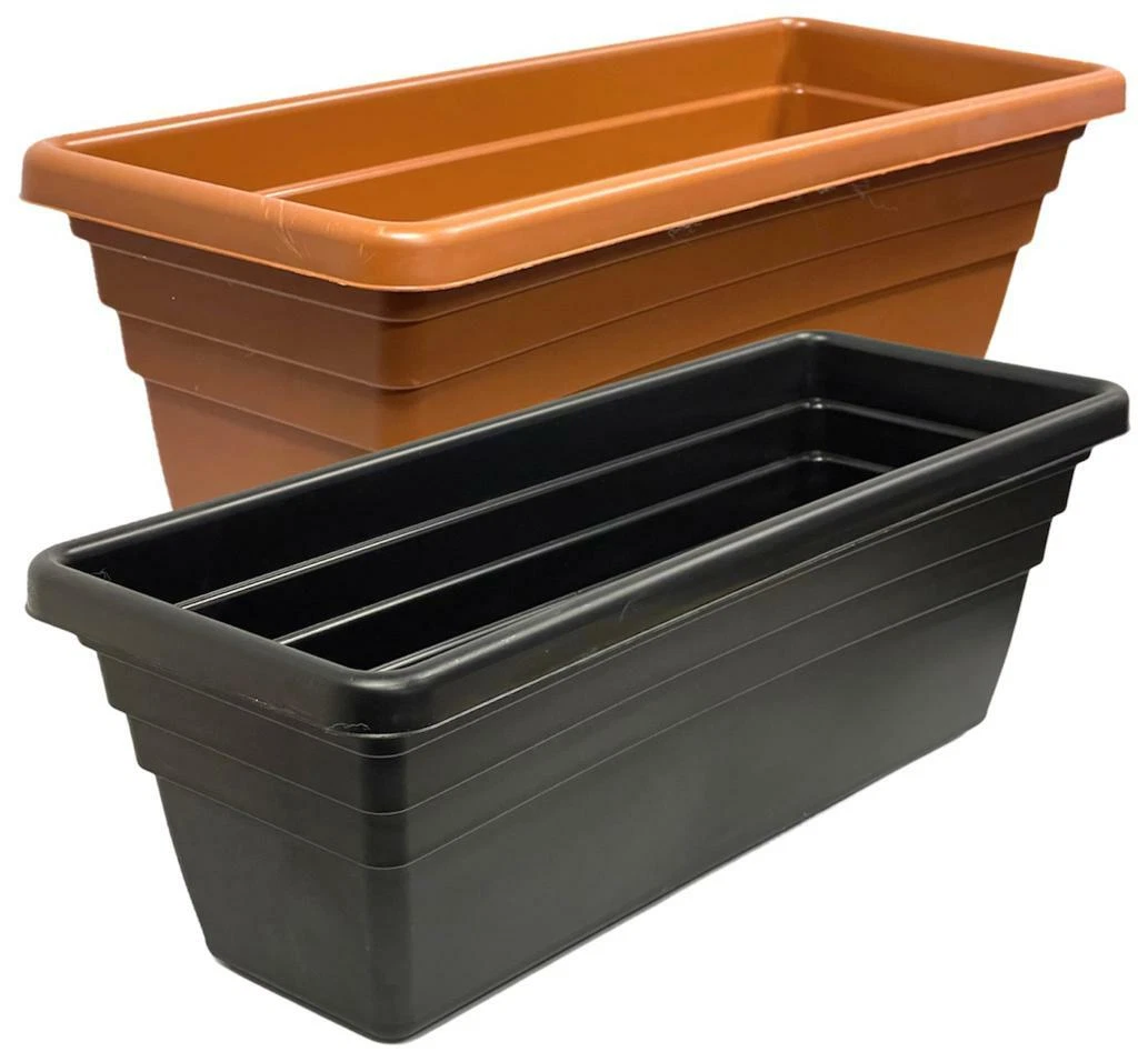 Plastic on sale plant troughs