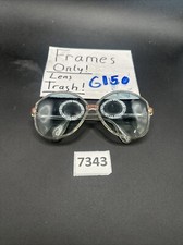 GREAT VINTAGE SILHOUETTE 3042 075 EYEGLASSES MADE IN AUSTRIA Blue Lenses Read