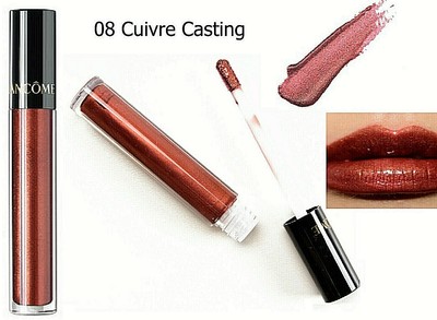 Lancome Le Metallique Metallic Effect Lip Lacquer Gloss Long Wear Hydrating FS