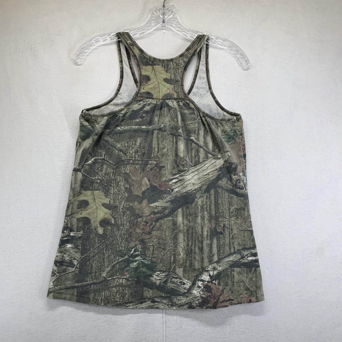 Women's Mossy Oak Tank Top Size Small Stretch Break Up Infinity | eBay