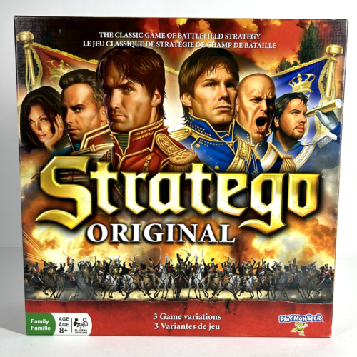 Jeu de stratégie Stratego 2016 original PlayMonster complet Battlefield - Photo 1/11