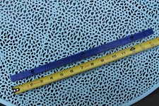 Grab Rail Plastic Skateboard Blue 80s Vintage Skateboarding Side Rail Only One 