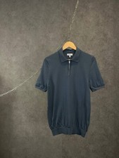Reiss merino wool designer polo tee