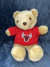 Chicago Bulls Teddy Bear, Hallmark, plush figure, NBA, made in China
