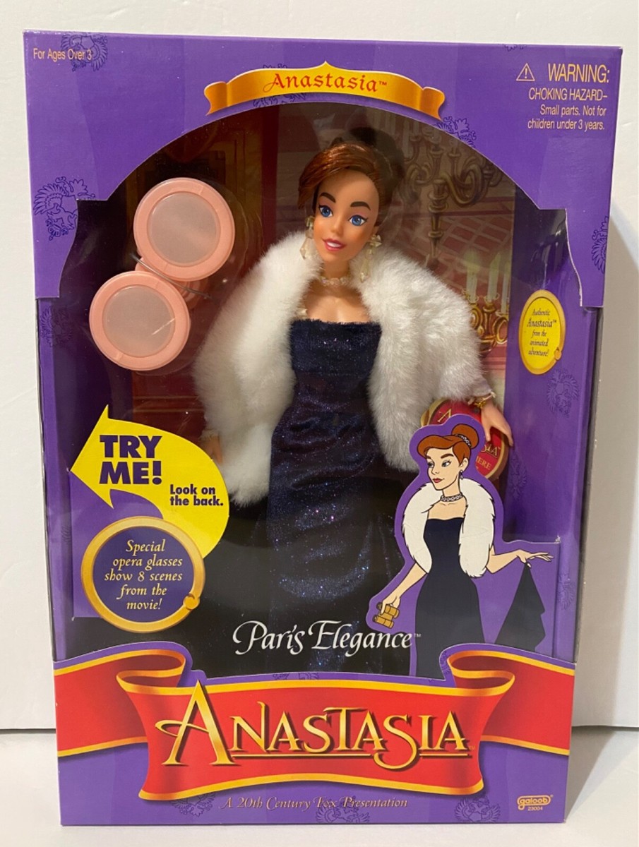 1997 Vintage Galoob PARIS ELEGANCE ANASTASIA Fashion Doll 20th Century Fox  NEW | eBay