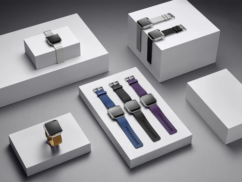 Fitbit Blaze Bracelet Gris Taille S Bracelet Gris brume avec Boitier Inox neuf - Photo 7/9