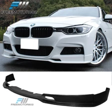 Fits 12-18 BMW 3 Series F30 M-Tech M Sport Front Bumper Lip Spoiler PU E Style