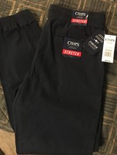 Chaps Approved Schoolwear Navy Boys M 32 x 34 Regular Comfort Stretch Joggers