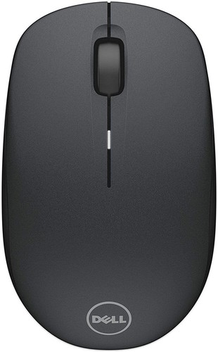 Dell WM126 RF Wireless 3 Button Optical Mouse 1000 DPI Ambidextrous - Black - Picture 2 of 2