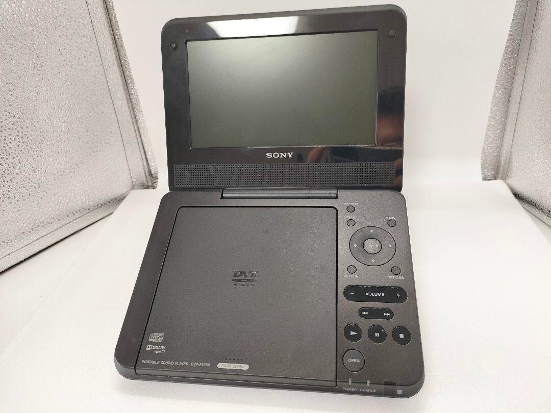 Sony Portable DVD Player fx750 White DVP-FX750/W | eBay
