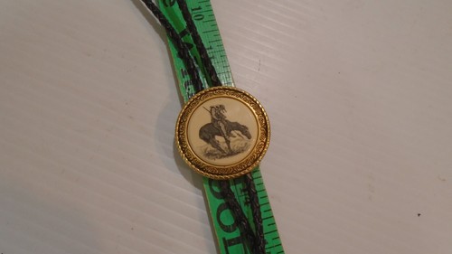 Vintage Western Horse Bolo Tie made in the usa - Picture 2 of 3