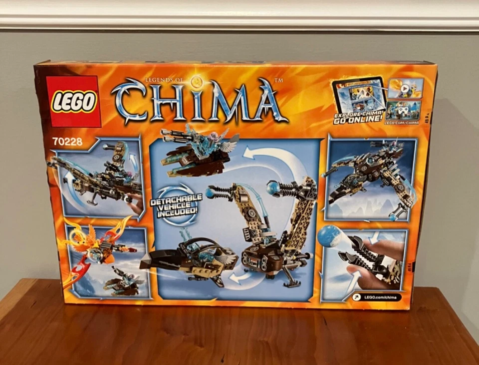 LEGO LEGENDS OF CHIMA: Vultrix's Sky Scavenger (70228) BRAND NEW - Image 2 of 2