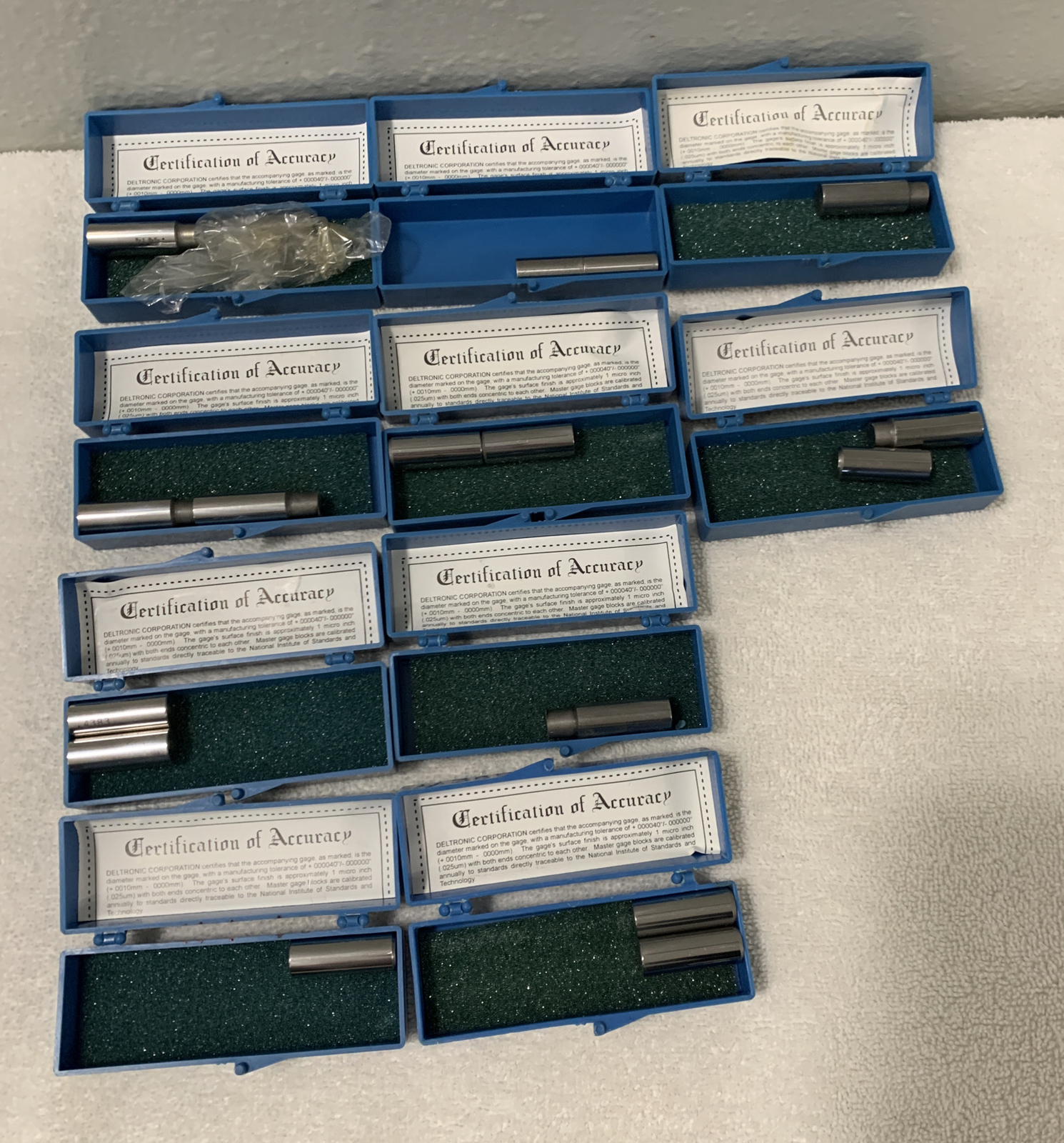 Lot Of 30 Deltronic Gage Pins 0.4415,0.4403,0.4376,0.4412,0.4386 eBay