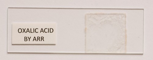 Microscope slide for polarized light, DICARBOXYLIC ACID - Afbeelding 5 van 5