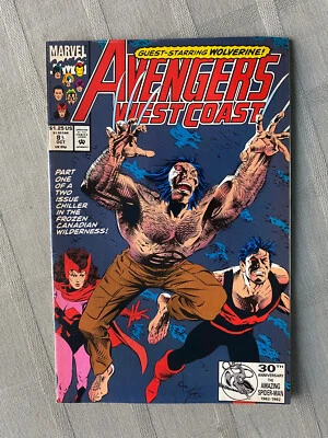AVENGERS WEST COAST Nr. 87 VO In Sehr Gutem Zustand / Fine - Bild 1 von 4