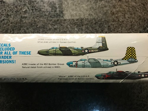 ✰ MPC A-26 B/C (B-26) Invader PROFILE SERIES WWII & Korean War MiS - Picture 2 of 4