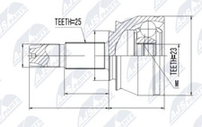 Joints Fiat PUNTO EVO
