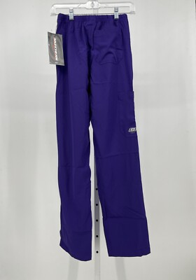 Skechers by Barco Mens Cargo Pant XS New Grape Moisture Wicking
