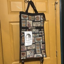 Bolso de Viaje Alfa Tapestry Home Shopping con Ruedas Plegable Plegable