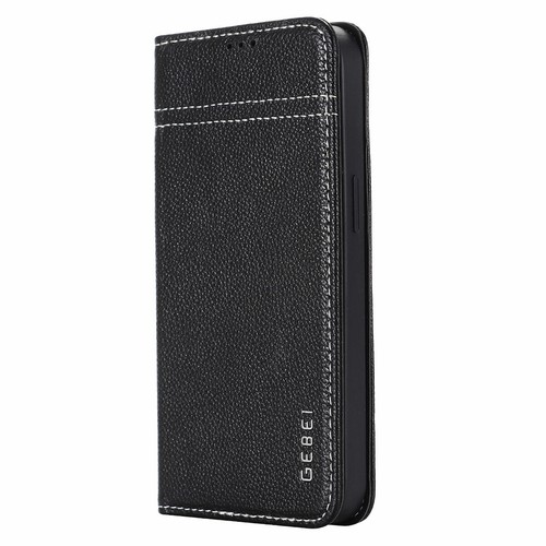 LUXUS ECHT LEDER FLIP MAGNET CASE HÜLLE FÜR APPLE IPHONE 13 14 15 16 PRO - Bild 14 von 36