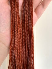 OOAK Doll Head Reroot Braids Nylon Hair 30g/70cm